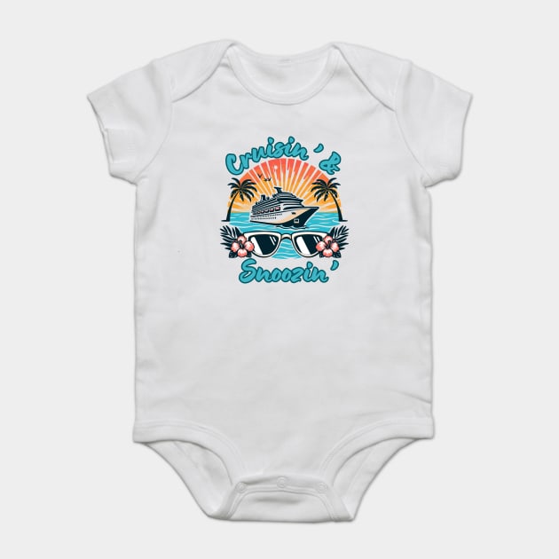 Cruisin' & Snoozin' Baby Bodysuit by WarFX Designs